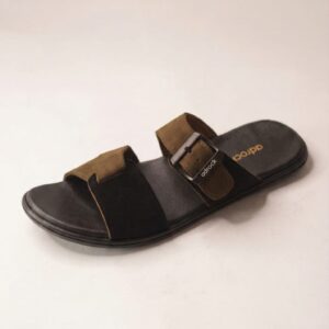 Adrock PrimeCraft Nero – Bold Black Luxury Men’s Chappals